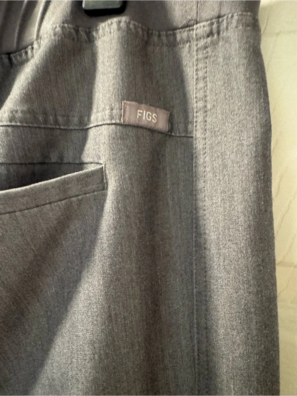 Men’s Figs Graphite Pisco Straight-Leg Scrub Pant